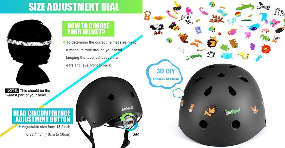 moico helmet for toddlers