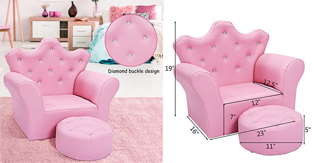 Best princess chair for toddler girl